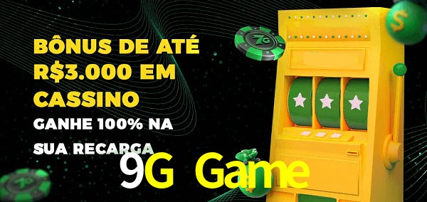 9G Game melhor bônus de depósito