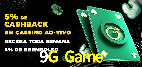 Promoções do cassino ao Vivo 9G Game